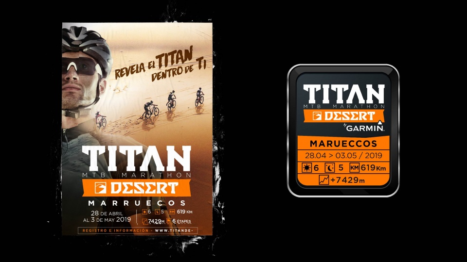 Titan Désert - Key Visual + Chrono